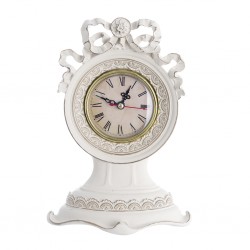 White pendulum clock "Le boudoir"