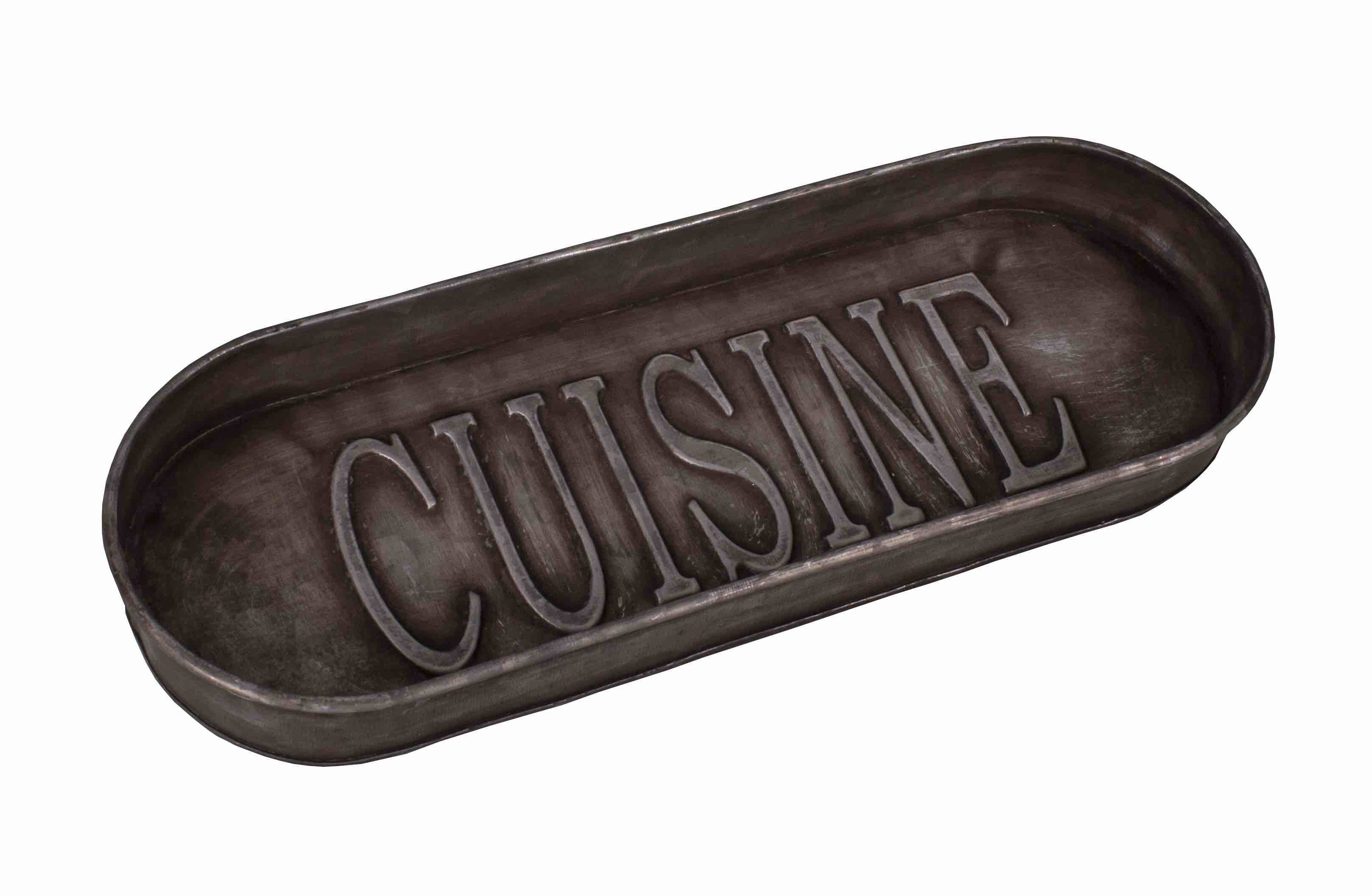 Repose cuillère Cuisine en zinc par Antic Line, idéal pour une déco  authentique et industrielle