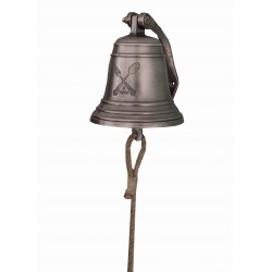 Decorative zinc bell